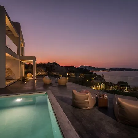 Sueno Luxury Villa, In Argasi 180 Iconic Sea View Exterior photo
